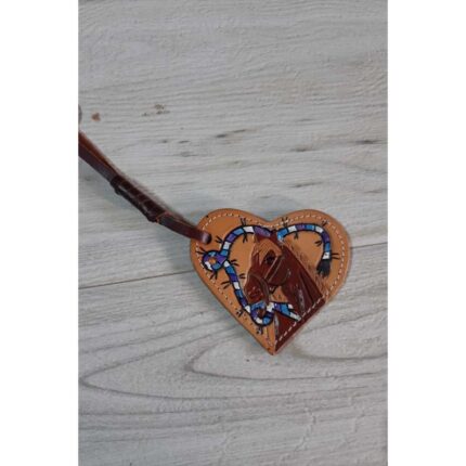 Horse Heart Keychain