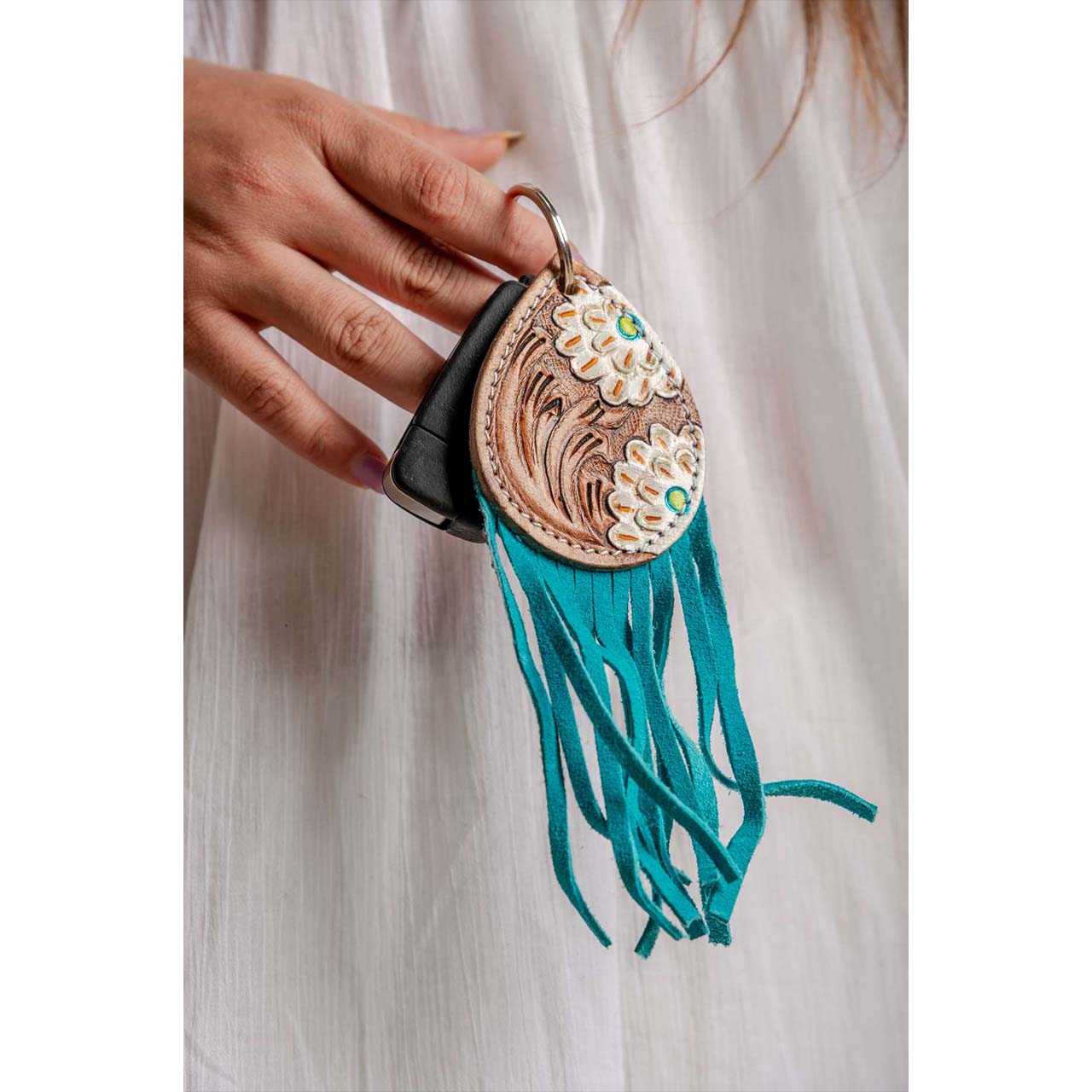 1006-1.jpg Sapphire Keychain - Image 1