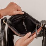 Cowhide Tooling Carving Fringe Bag - Image 7