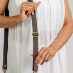 Cowhide Tooling Carving Fringe Bag - Image 7