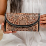 Cowhide Tooling Carving Wallet - Image 3
