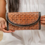 Cowhide Tooling Carving Wallet