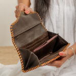 Cowhide Tooling Carving Wallet - Image 5