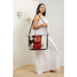 Cowhide Tooling Carving Handbag
