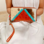 Cowhide Tooling Carving Wallet - Image 4