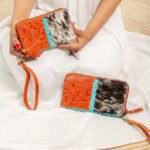 Cowhide Tooling Carving Wallet - Image 3