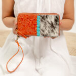 Cowhide Tooling Carving Wallet - Image 4