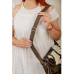 Suede Leather Cowhide Fringe Bag - Image 3