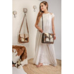 Cowhide Fringe Bag