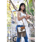 Cowhide Fringe Bag