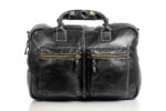 Crunch Leather Laptop Bag - Image 2