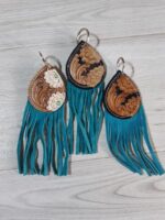 Leather Tooling Carving Keychain