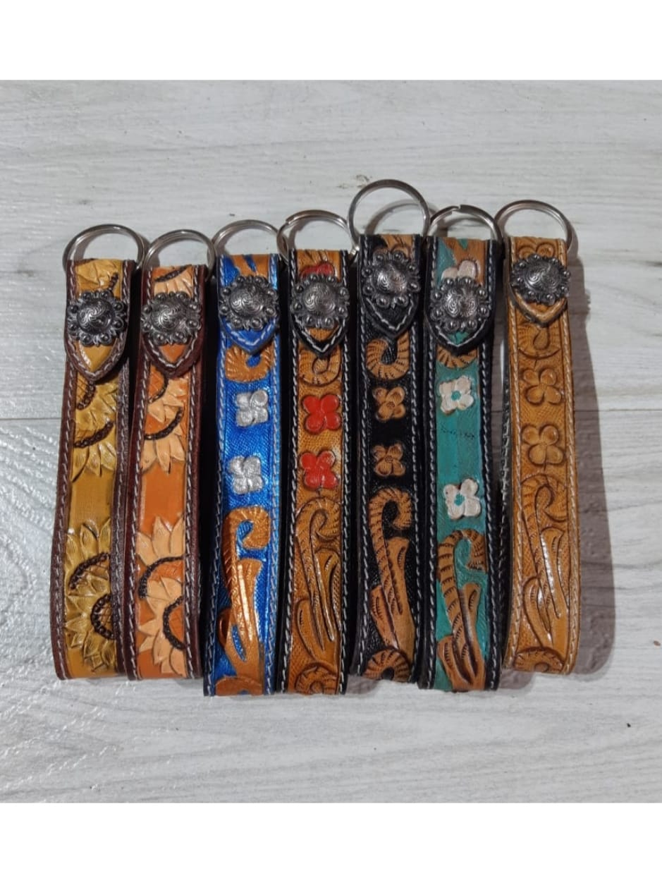 WhatsApp-Image-2022-08-19-at-11.33.37-AM-1.jpeg Leather Tooling Carving Keychain - Image 1