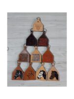 Leather Tooling Carving Keychain