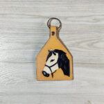 Leather Tooling Carving Keychain - Image 7